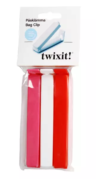 Pussinsulkija Twixit! 14cm, 3kpl - Krokopussin sulkijat, kelmutelineet - 9541401-10 - 1