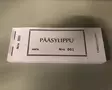 Pääsylippu numeroitu 100kpl/nide - Toimistoon - 40102230 - 1