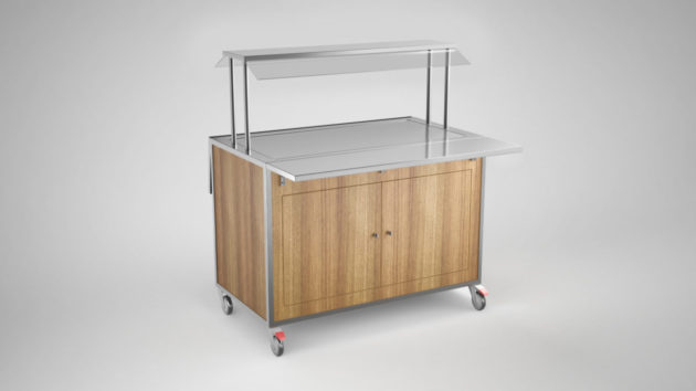 Inox Kylmätasovaunu Ktb-1200 - Kylmäbuffetvaunut - 13KTB1200 - 1