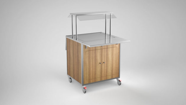 Inox Kylmätasovaunu Ktb-800 - Kylmäbuffetvaunut - 13KTB800 - 1