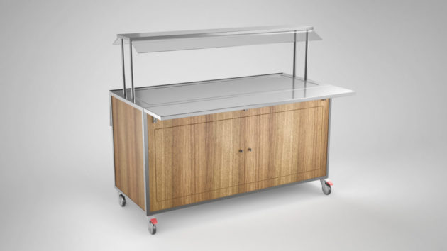 Inox Lämmintasovaunu Stb-1600 - Lämpöbuffetvaunut - 13STB1600 - 1