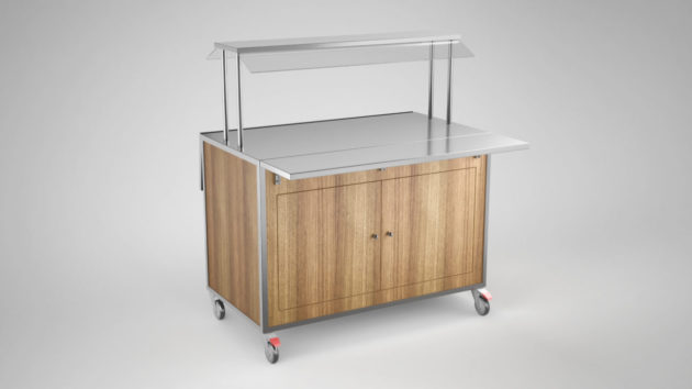 Inox Neutraali Vaunu Nb-1200 - Kylmäbuffetvaunut - 13NB1200 - 1