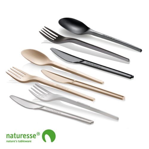 Musta CPLA Biomuovi Kahvilusikkka - Kertakäyttöastiat - 97MTN238001000 - 1