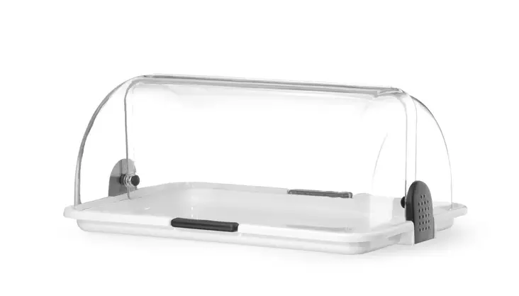 Roll Top Tarjotin Kapea Single Valkoinen - Rolltop kannelliset tarjottimet - H871621 - 1