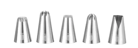 Tyllateräsarja 5 erilaista - Tyllapussit ja tyllat - H551202 - 1