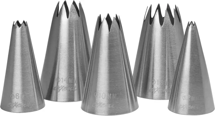 5-osainen Tähtityllasarja - Tyllapussit ja tyllat - 2392052 - 1