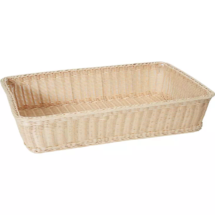 Leipäkori 53X32 cm Polyrottinki - Leipäkorit, hedelmäkorit - H561102 - 1