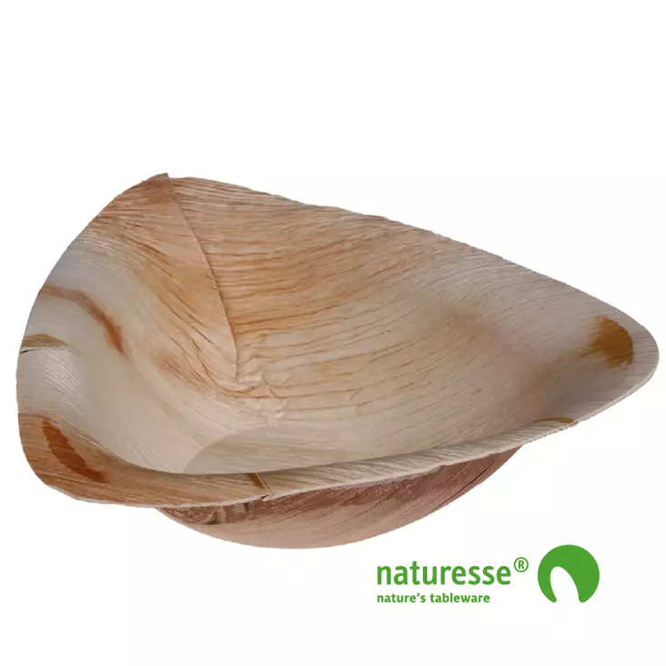 Naturesse Kolmiokulho, 21X20X6,6Cm, 25 kpl - Kertakäyttöastiat - 97MT12172 - 1