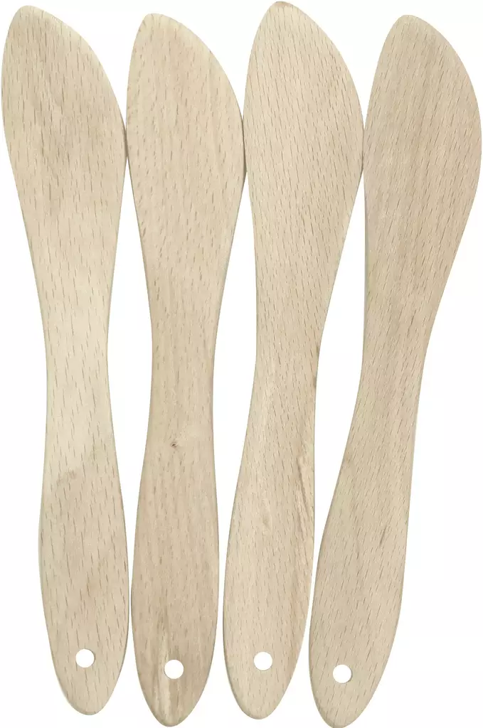 Puinen Voiveitsi 4 kpl/pkt - Ottimet - 2365362 - 1