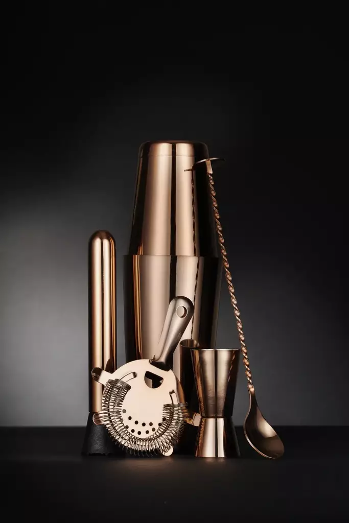 Baarimestarin setti Kupari - Baaritarvikkeet - H596623 - 1