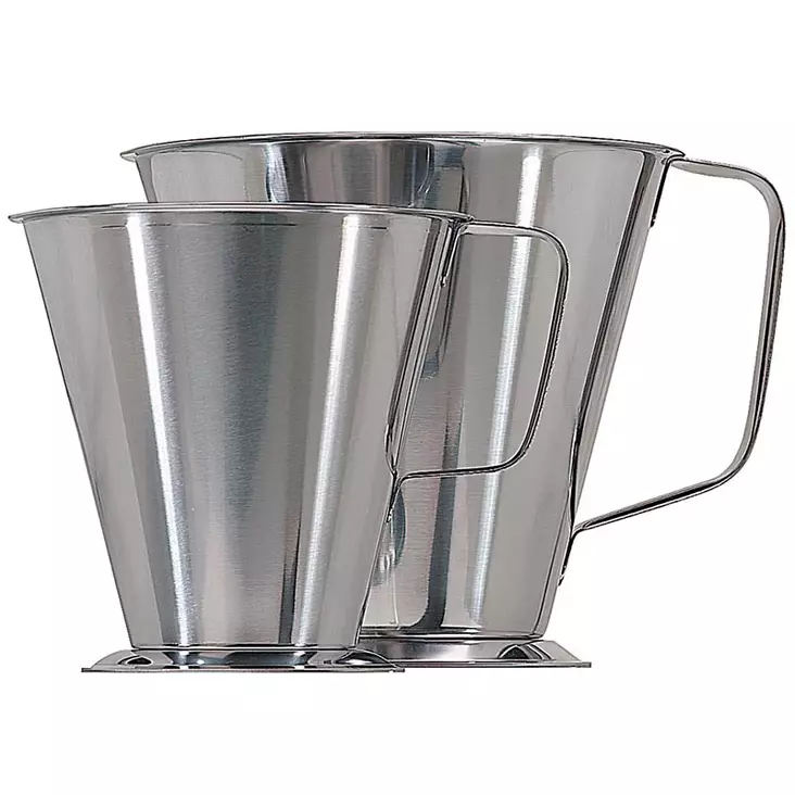 Jalallinen Teräsmitta 1 L - Mitta-astiat - 95512204-03 - 1