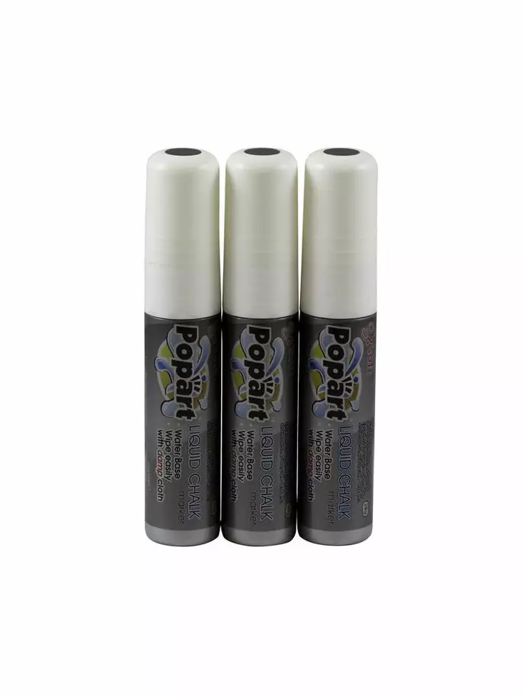 Liitutaulutussit Leveät Valkoiset 3Kpl - Liitutaulutussit - H664223 - 1