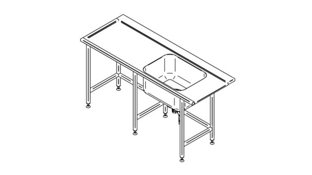 Rst Esipesupöytä Koriuralla Ja Sakka-Astialla - Teräspöydät - 131003 - 1