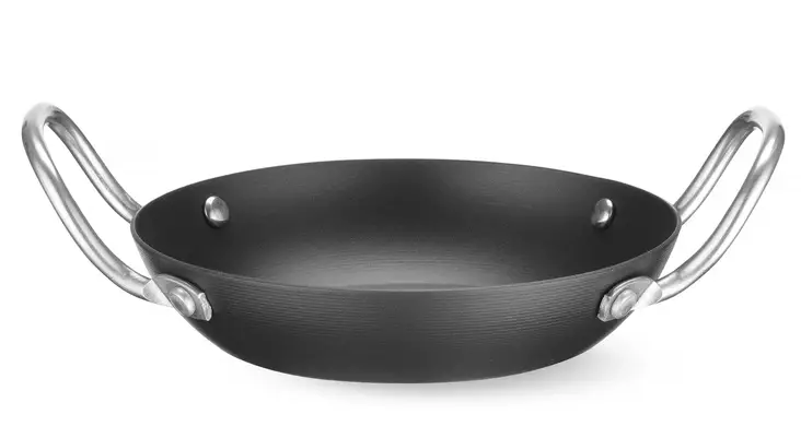 Hiiliteräspannu kahvoilla ø145mm - Paistinpannut - H627914 - 1