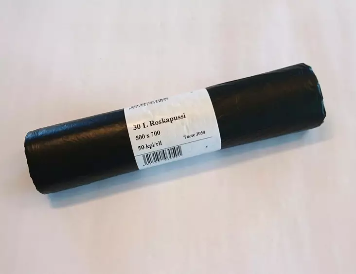 Roskapussi 30L MDPE 50 kpl/rll - Toimistoon - 40156814 - 1