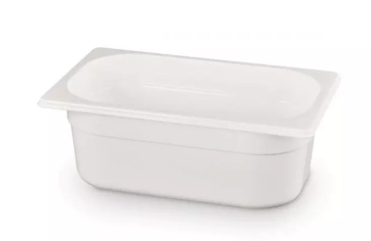 Valkoinen Polykarbonaatti Gn 1/4-65 - GN astiat 1/4 - H862681 - 1