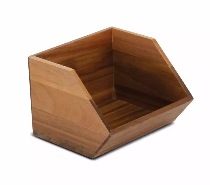 Puinen Laatikko 17,5x17 cm - Muut tarjoiluastiat - P595005 - 1