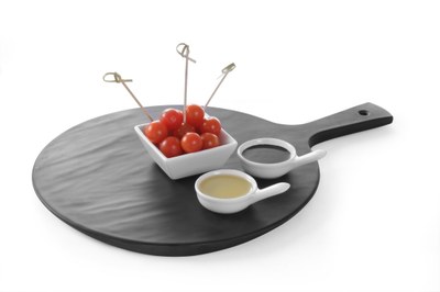 Pyöreä Melamiini Lautanen Kahvalla - Tarjoilualustat - H561355 - 1