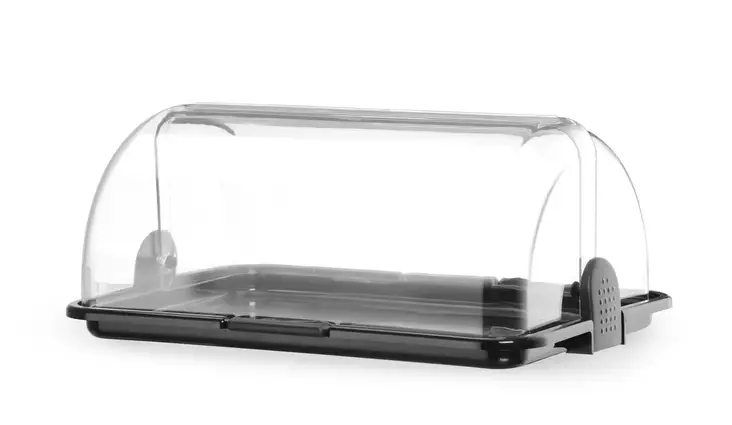Roll Top Tarjotin Leveä Single Musta - Rolltop kannelliset tarjottimet - H871645 - 1