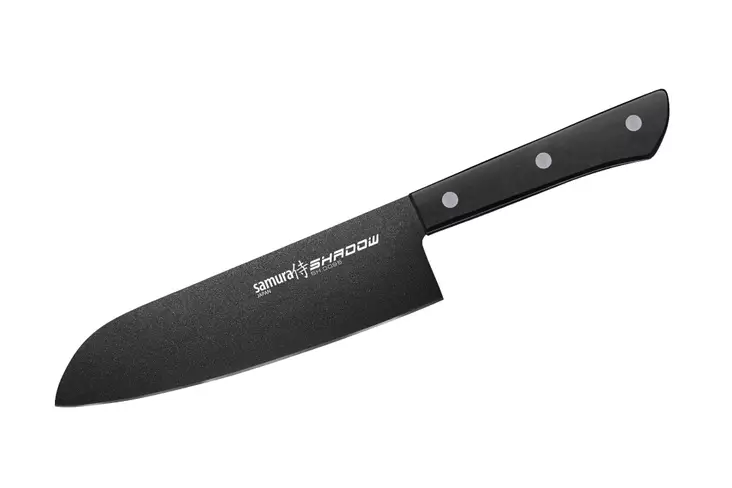 Samura Shadow Santoku - Veitset, veitsien teroitus ja säilytys - 28SH-0095 - 1