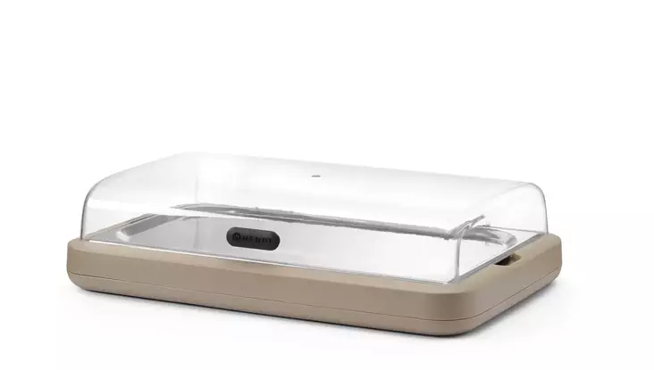 Uniq Beige Kylmätarjotin Gn 1/1 - Rolltop kannelliset tarjottimet - H871935 - 1