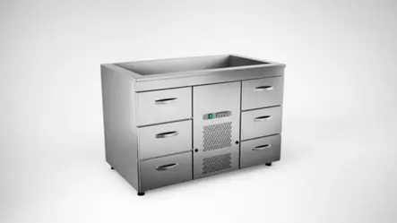 Inox Kylmäaltaat - Kylmävetolaatikostot - 13KSK-1206 - 1