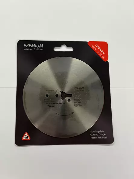 Kebableikkurin yleisterä sileä ø120mm - Kebableikkurit, terät ja teroittimet - LAU556 - 1
