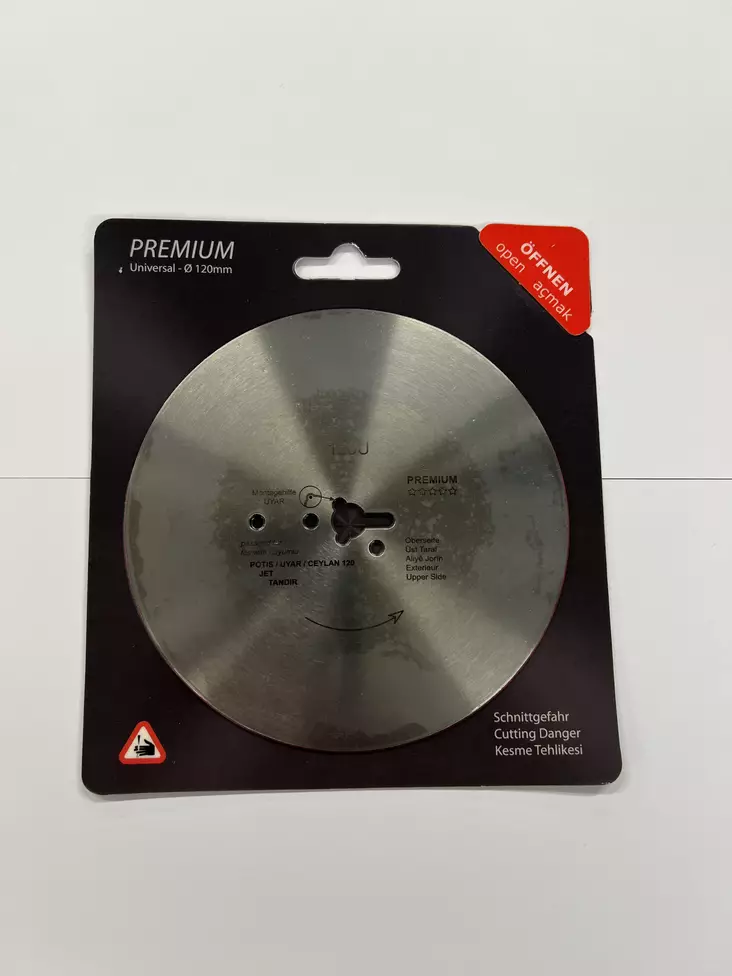 Kebableikkurin yleisterä sileä ø120mm - Kebableikkurit, terät ja teroittimet - LAU556 - 1