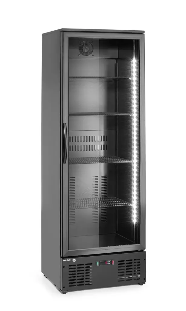 Musta Korkea Arctic lasiovikaappi - Juomakaapit - H236956 - 1