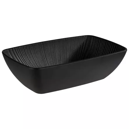 Musta Melamiinikulho GN 1/4 Nero - Tarjoilukulhot -vuoat - 39A85277 - 1
