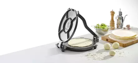 Iso valurautainen Tortillaprässi - Tortilla- ja tacovälineet - H611067 - 2