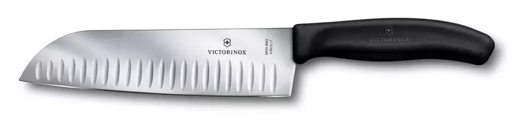 Ovaalihiottu Victorinox Santokuveitsi - Veitset, veitsien teroitus ja säilytys - 496852317 - 1