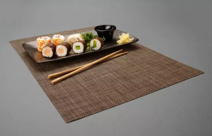 Ruskea Pöytätabletti 6kpl - Pöytätabletit - H597927 - 1