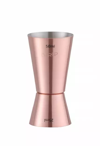 Kuparin värinen Viinamitta 2,5/5cl - Alkoholimitat - H596548 - 1