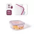 Säilytysrasia EasyClick Square 0,5 L - Säilytysastiat - 52173-00008 - 1