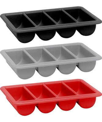 Aterinlokerikko GN 1/1 4-osainen - Välinekipot ja aterintelineet - H552308 - 1