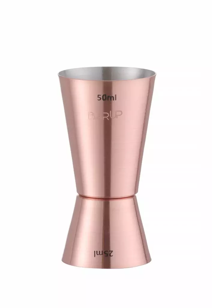 Kuparin värinen Viinamitta 2,5/5cl - Alkoholimitat - H596548 - 1