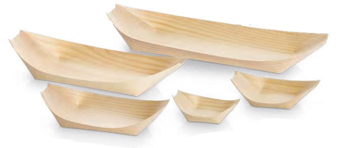 Maistiaisvene 11x6,5x1,5 cm 100kpl/pkt - Kertakäyttöastiat - 97MT10058 - 1