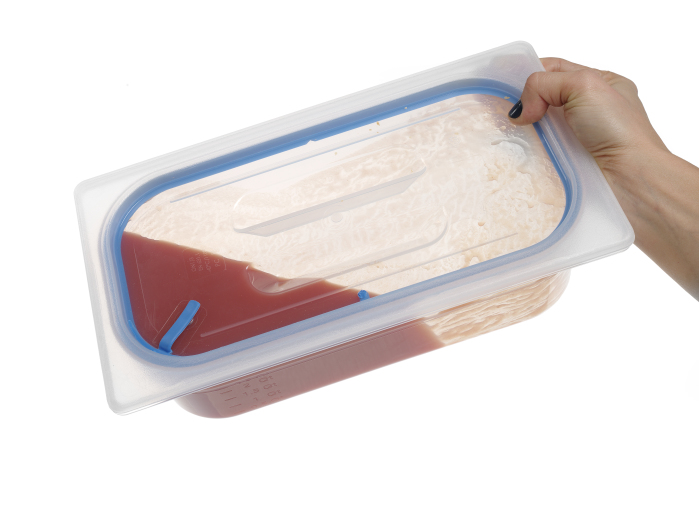 Polypropeeni kansi silikonitiiv. GN 1/3 - GN astioiden kannet 1/3 - H881828 - 1