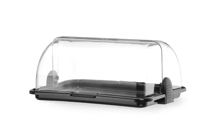 Roll Top Tarjotin Kapea Single Musta - Rolltop kannelliset tarjottimet - H871638 - 1