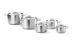 Puolikorkea Teräskattila Kannella Kitchen Line - Kattilat - H836309 - 1
