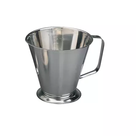 Teräsmitta 0,5L Jalallinen - Mitta-astiat - B10859 - 1