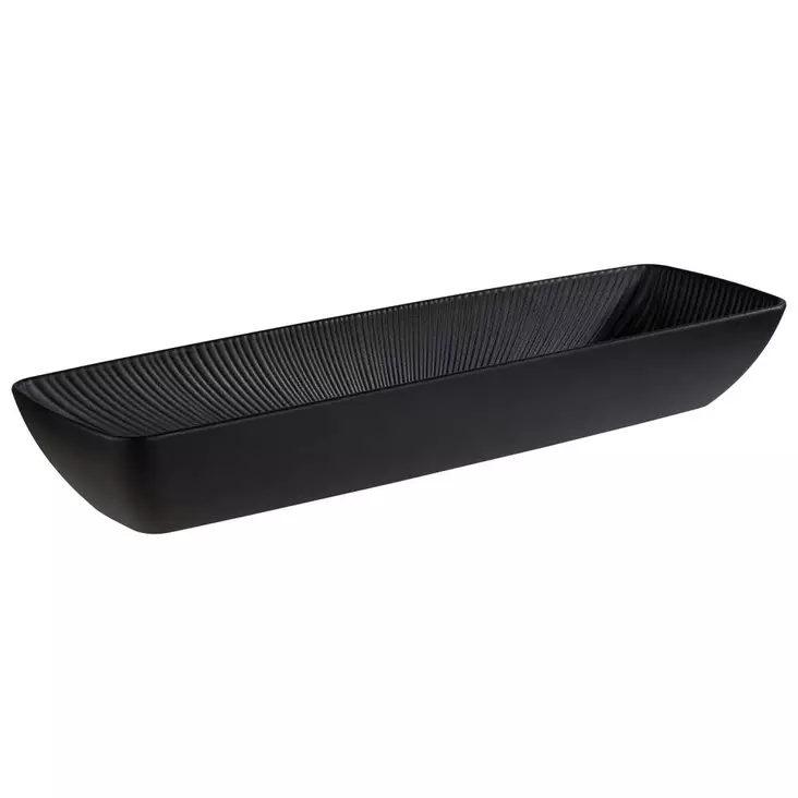 Musta Melamiinikulho GN 2/4 Nero - Tarjoilukulhot -vuoat - 39A85279 - 1