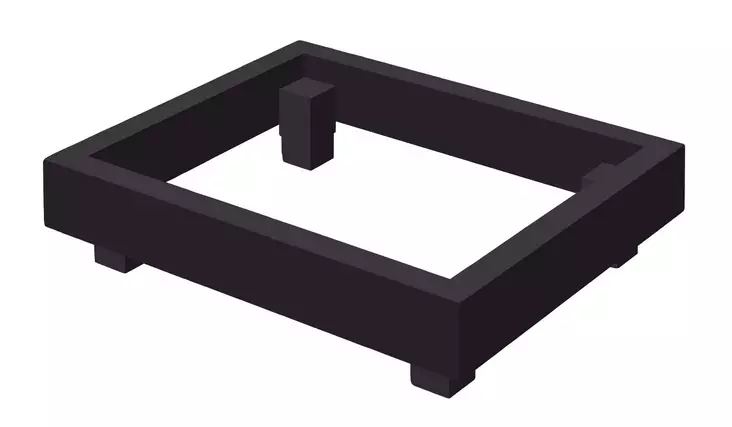 Madeira Black GN 1/2 koroke - Kerrostarjottimet, astiakorokkeet - FD504789 - 1