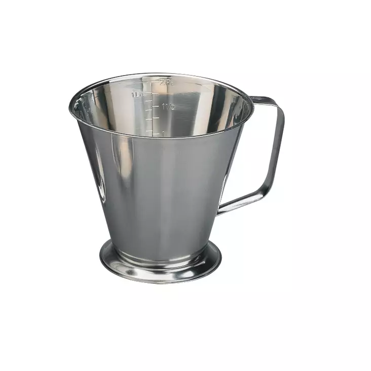 Teräsmitta 0,5L Jalallinen - Mitta-astiat - B10859 - 1