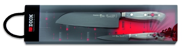 Dick Lahjasetti Premier Wach Santoku+Pa - Veitset, veitsien teroitus ja säilytys - 158109700B - 1