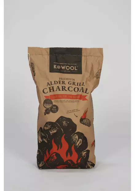 KOWOOL Alder Charcoal 30L - Hiilet, hiiligrillit ja savustusuunit - 862727001O - 1