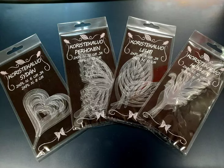 Koristekalvo perhonen - Silikonimatot ja -muotit - 30KKPERHO - 1