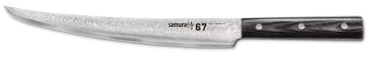 Samura Damascus 67 Slicer TANTO 230mm - Veitset, veitsien teroitus ja säilytys - 28SD67-0046MT - 1